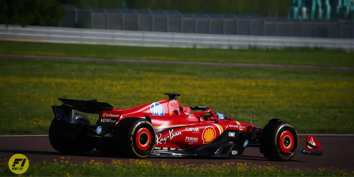 Ferrari testing in Fiorano