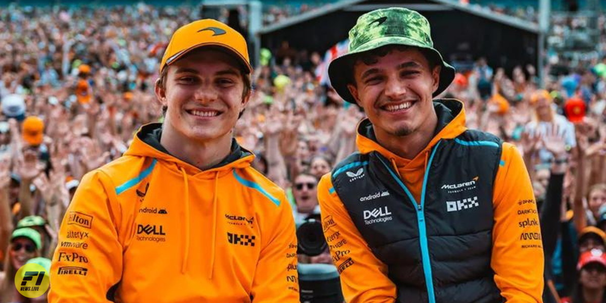  Lando Norris and Oscar Piastri-McLaren