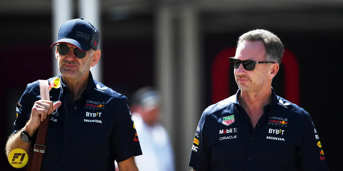 Christian Horner and Adrian Newey-Red Bull Content Pool