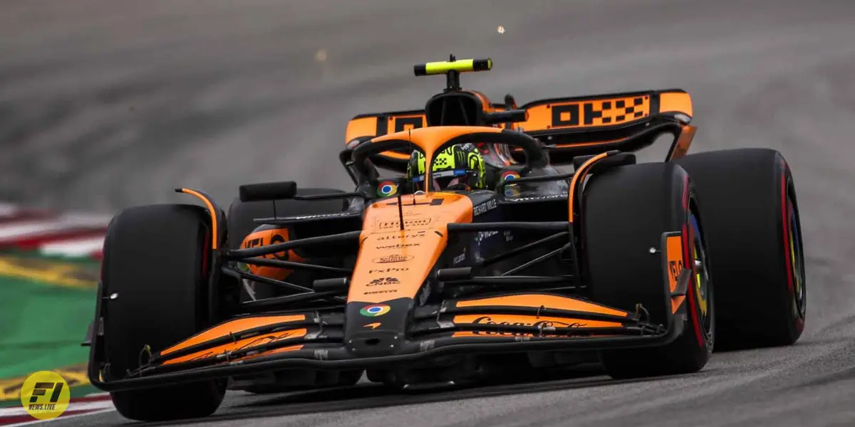 Lando Norris during Spain Grand Prix