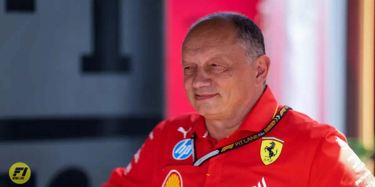 Ferrari Team Principal Fred Vasseur-Ferrari