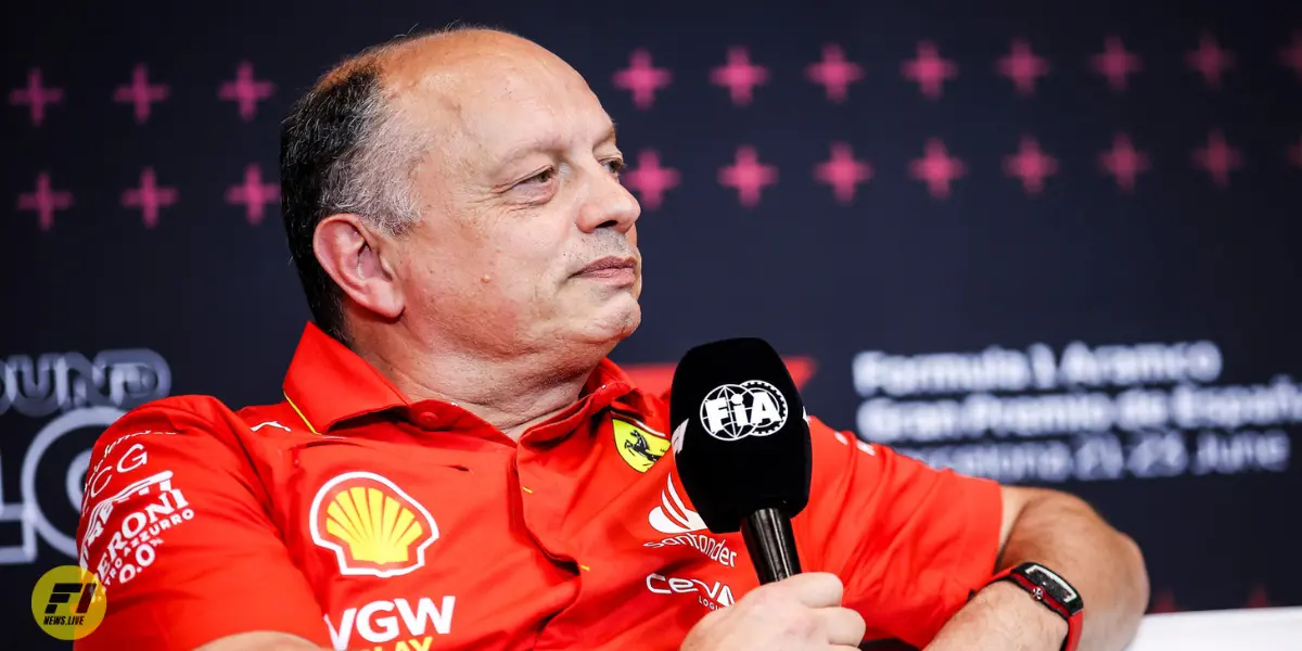 Team Principal Fred Vasseur-Ferrari