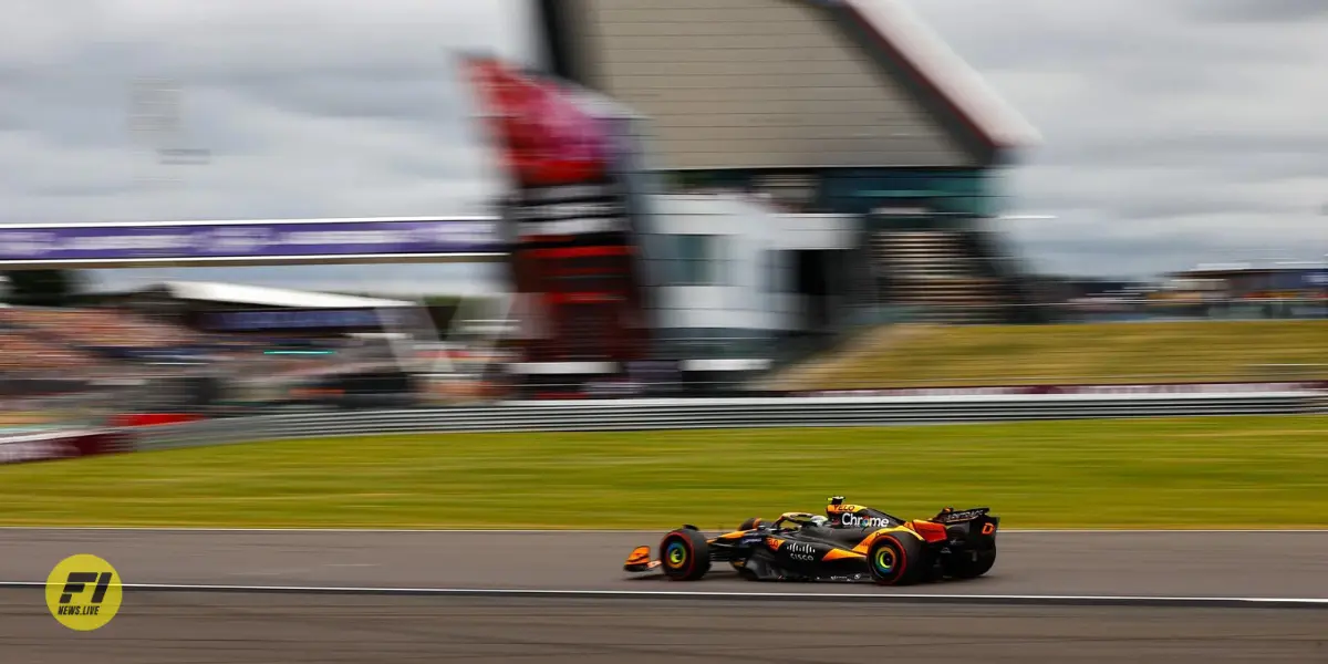 Lando Norris 2024 British GP FP Sessions-Mclaren