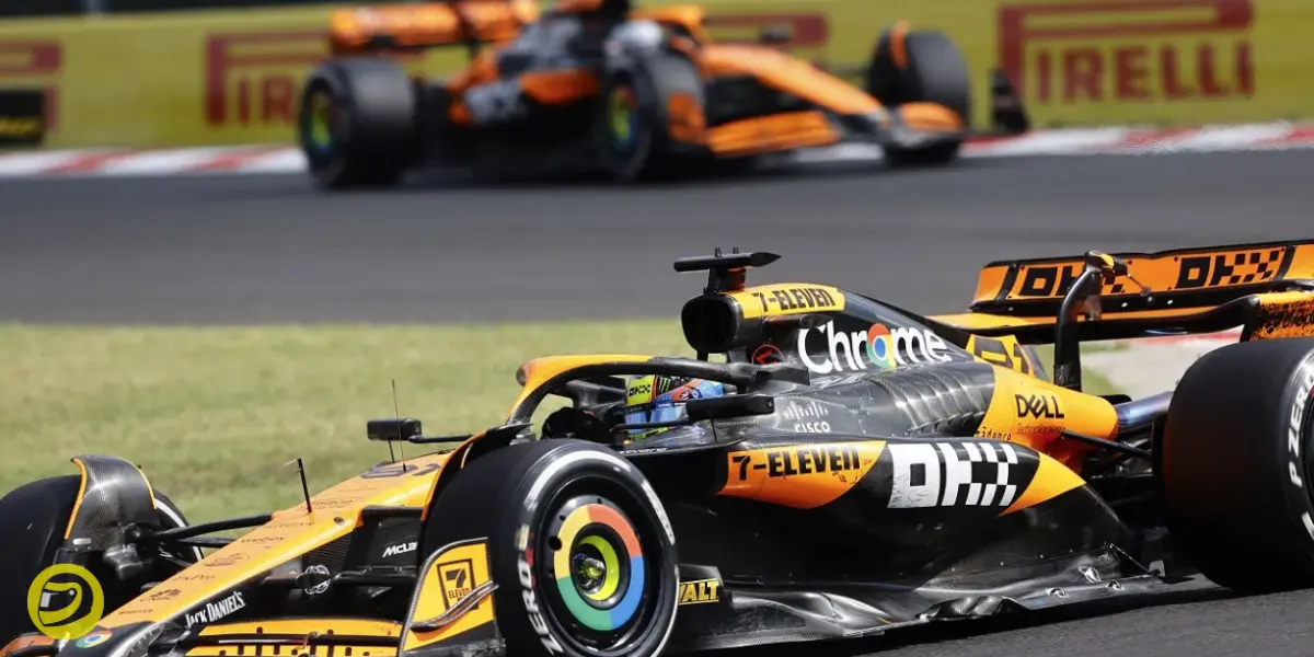 Lando Norris and Oscar Piastri in Hungarian GP-Pitinsider.com