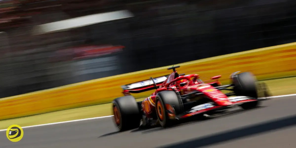 Charles Leclerc in FP2 at the Hungarian GP - Pitinsider.com