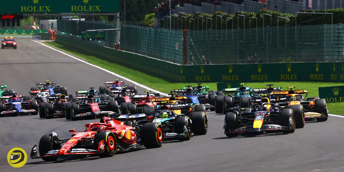 Start of the 2024 Belgian GP-Pitinsider.com