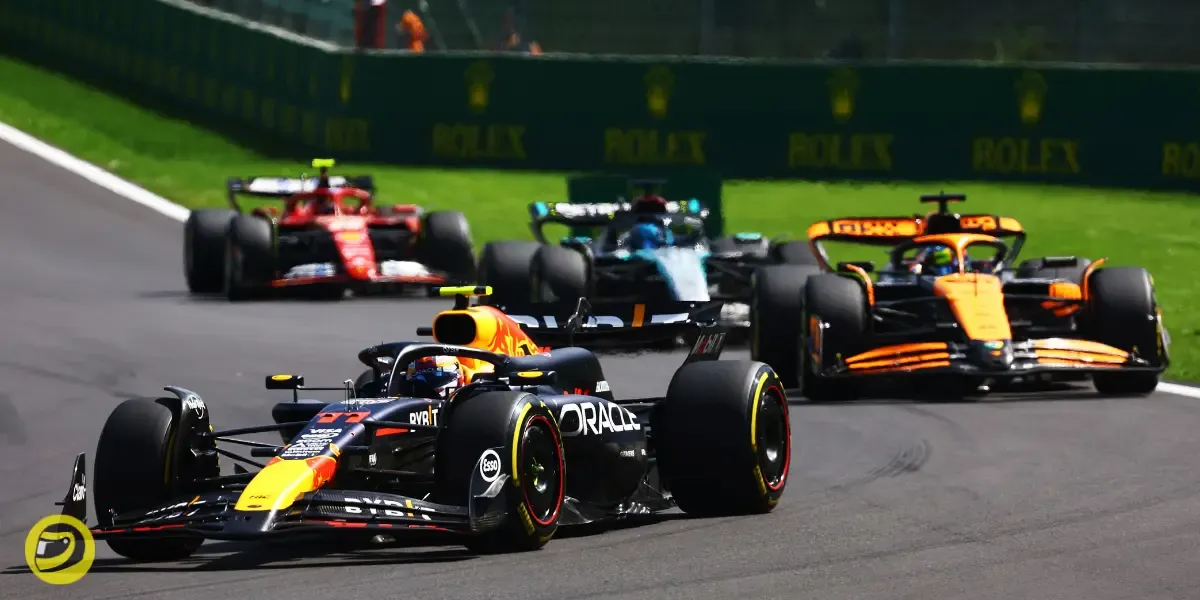 Red Bull,McLaren,Mercedes and Ferrari in Beldian GP-Pitinsider.com