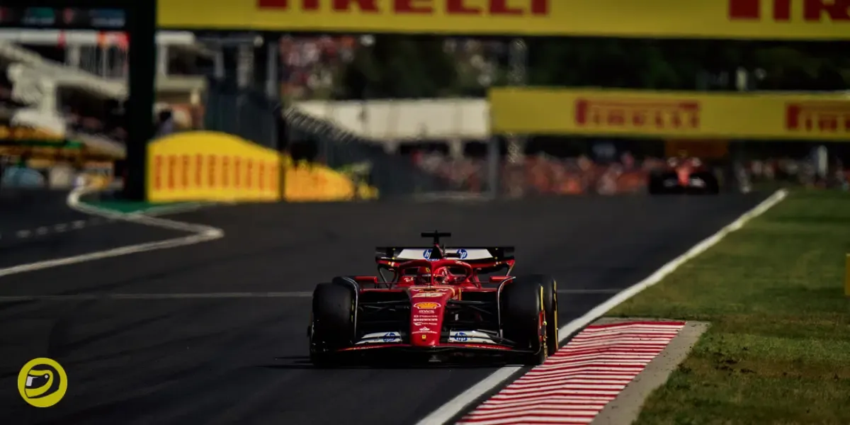 Charles Leclerc during the 2024 Hungarian GP-Pitinsider.com