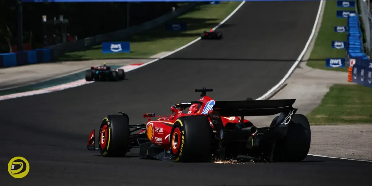 Charles Leclerc during the 2024 Hungarian GP-Pitinsider.com