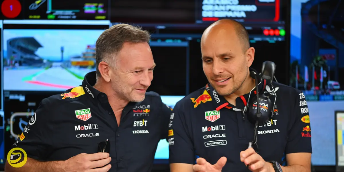 Christian Horner and Gianpiero Lambiase-Pitinsider.com