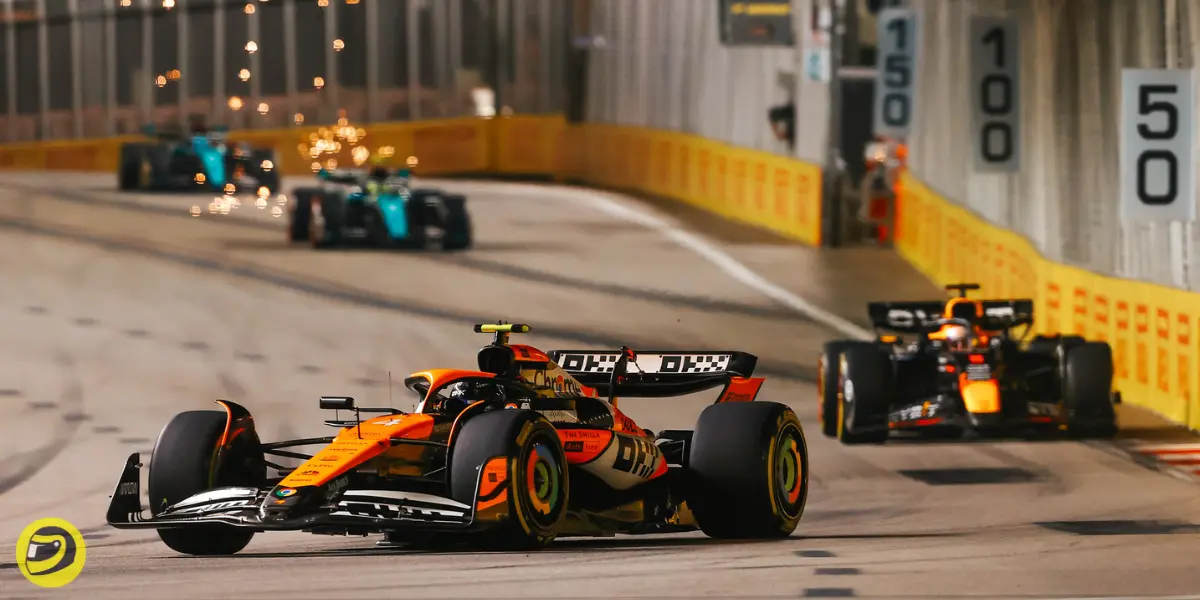 Lando Norris at the 2024 Singapore GP-pitinsider.com