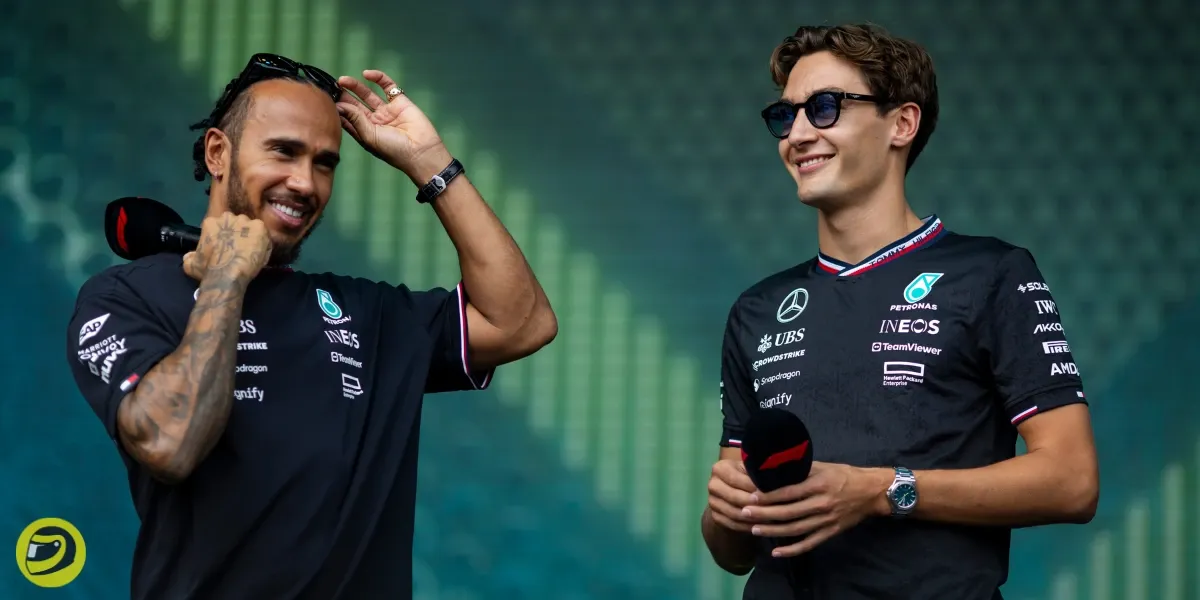 Lewis Hamilton and George Russell-Pitinsider.com