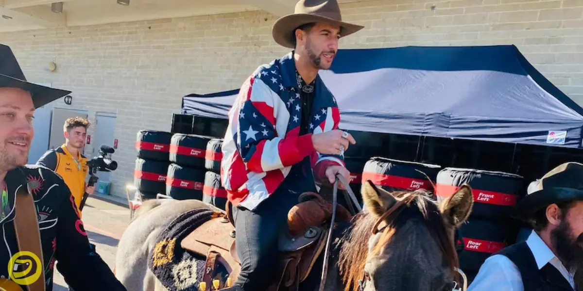 Daniel Ricciardo in  Texas-Pitinsider.com