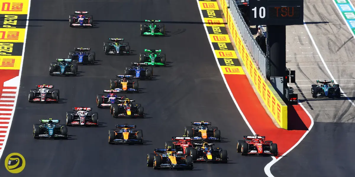 Start of the 2024 US GP-pitinsider.com