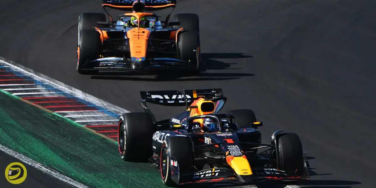 Max Verstappen and Lando Norris in US GP-Red Bull Content Pool