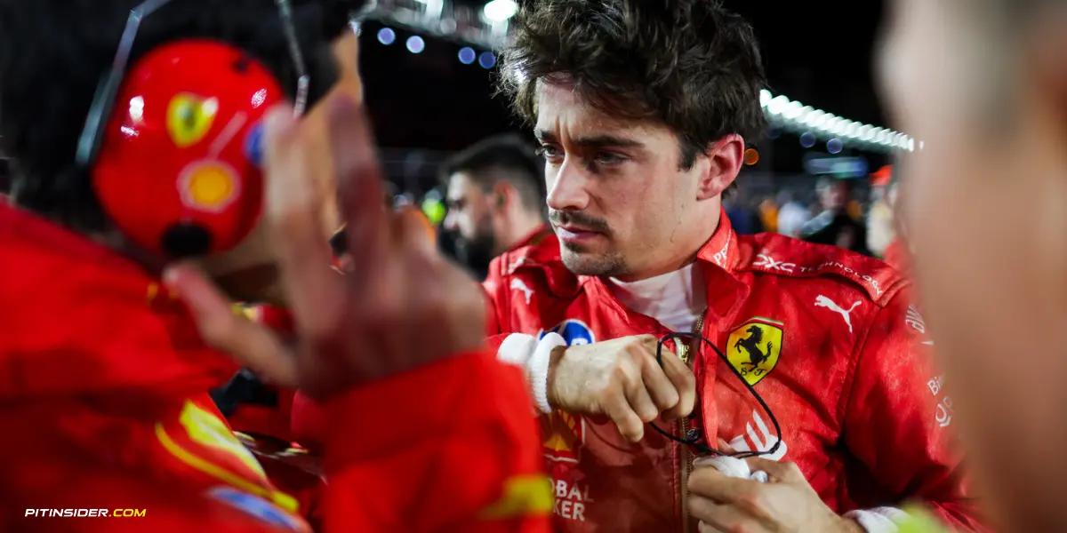 Charles Leclerc in Las Vegas GP-Pitinsider.com