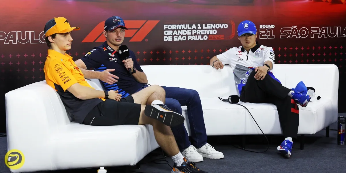 Oscar Piastri,Max Verstappen and Yuki Tsunoda-Pitinsider.com