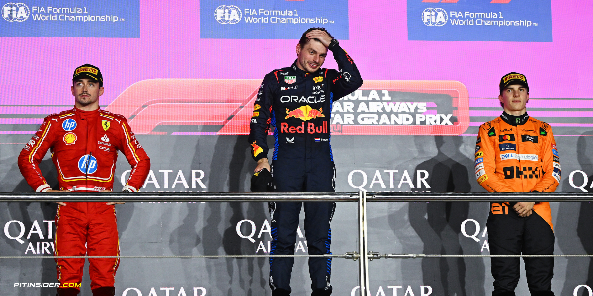 Charles Leclerc, Max Verstappen and Oscar Piastri-Red Bull Content Pool