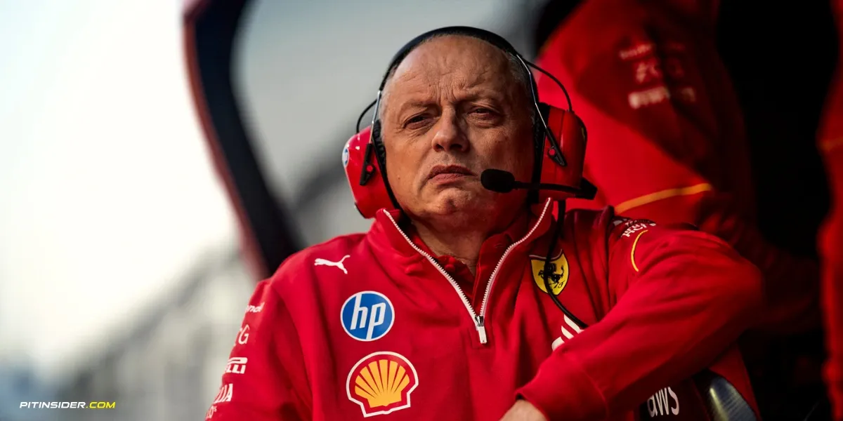 Ferrari team principal Fred Vasseur-Pitinsider.com