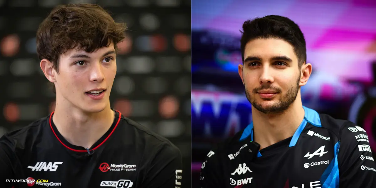  Oliver Bearman and Esteban Ocon-Pitinsider.com