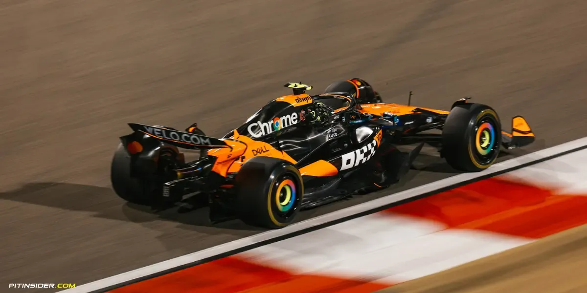 McLaren during day 2 of testing of 2025 in Bahrain-McLaren