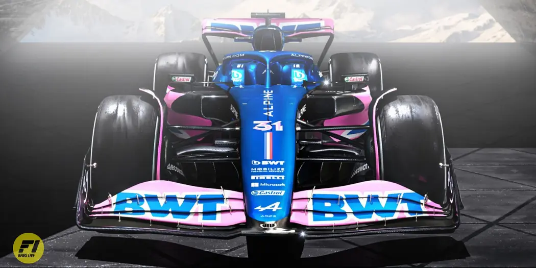 Alpine complete 2023 F1 grid with launch of A523 car