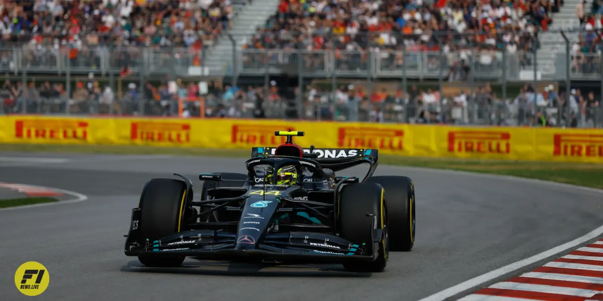 Lewis Hamilton tops charts in rain-hit Canadian GP FP2