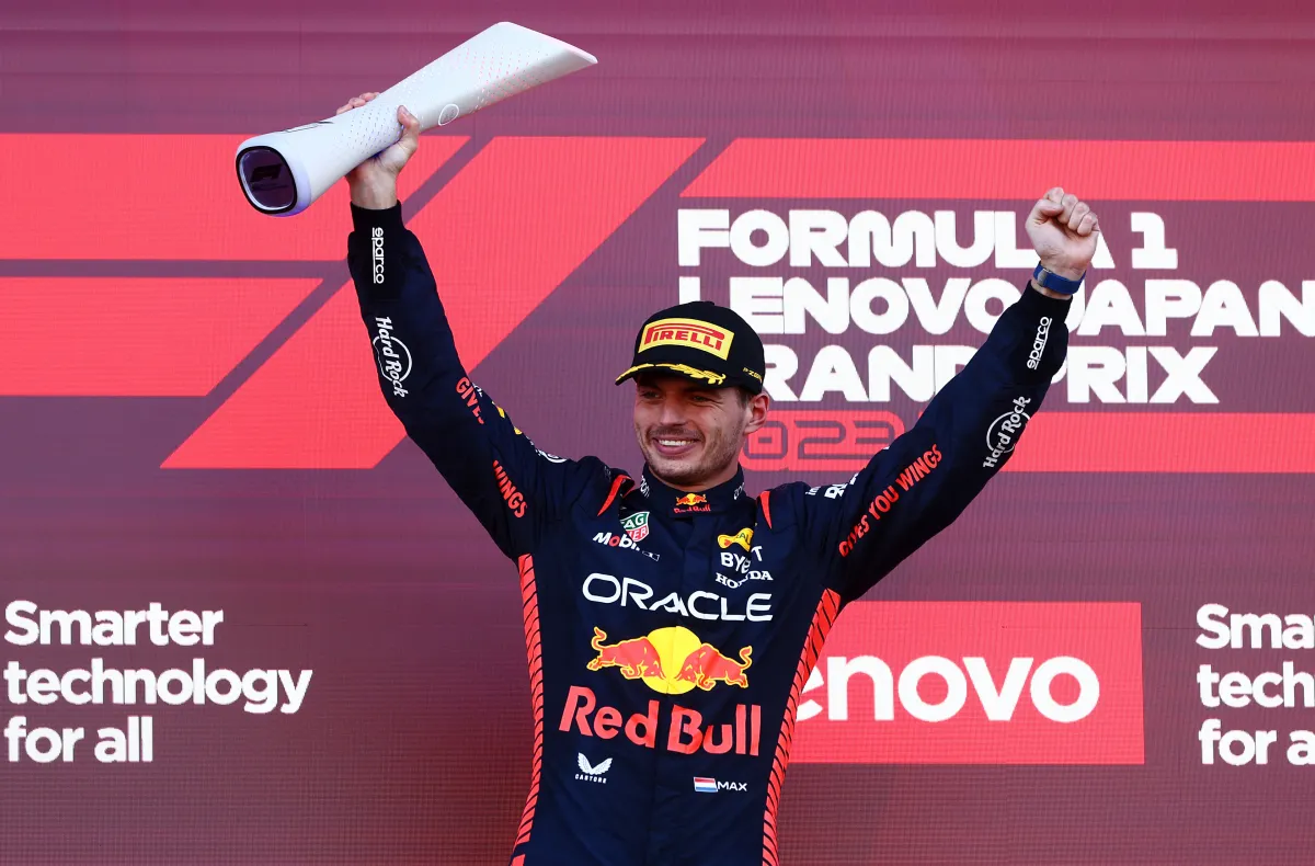 Verstappen wins the Japanese GP as Red Bull clinches constructors' crown