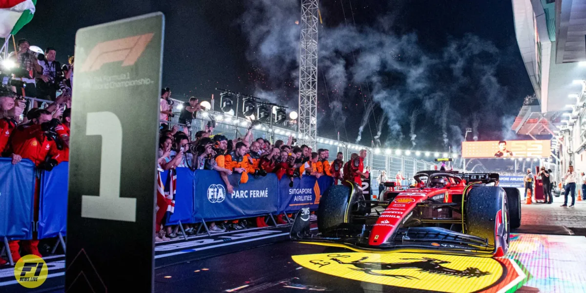 Sainz clinches victory in Singapore GP amid Mercedes' late charge