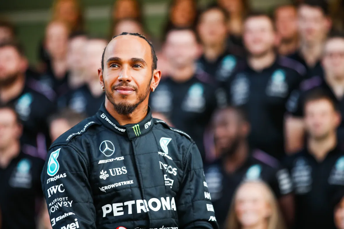 Hamilton reassured after inspecting Mercedes W15