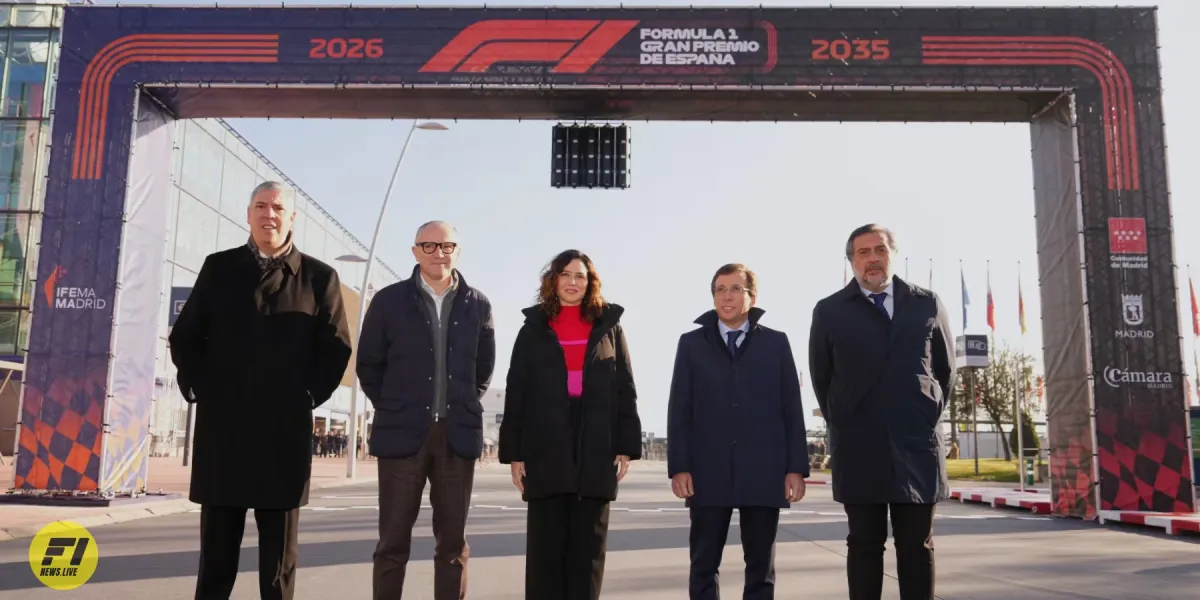 Madrid confirmed as new home of Spanish GP from 2026