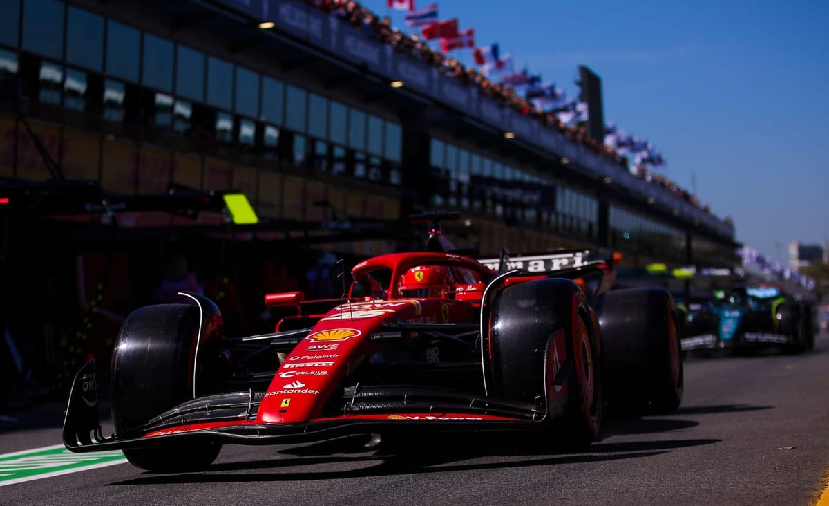 Leclerc and Sainz sensed victory from FP1 in Australia