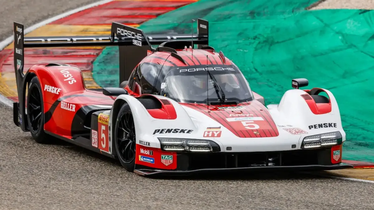 Sebastian Vettel completes test with Porsche 963 hypercar