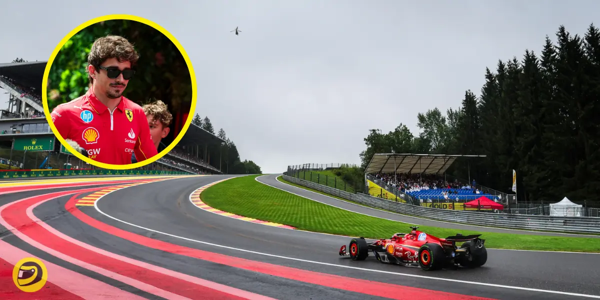 Charles Leclerc disappointed with Ferrari in Belgium