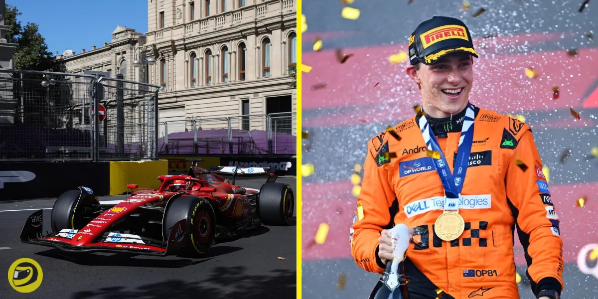 How did Ferrari lose the race in Baku?