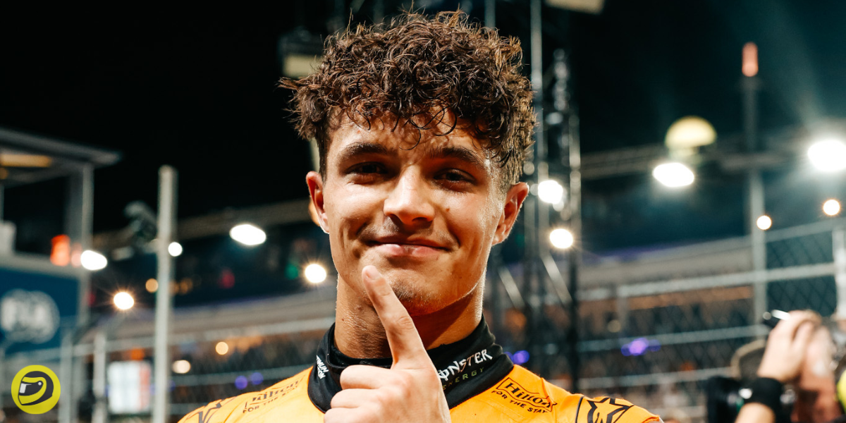 Lando Norris secured pole position in Singapore GP