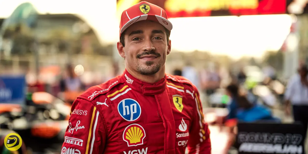 Charles Leclerc secured pole position at the Azerbaijan GP