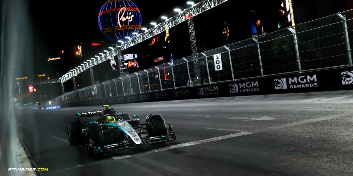 Hamilton dominates Vegas night as Mercedes shines