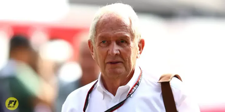 Helmut Marko walks in the Paddock prior to practice ahead of the F1 Grand Prix of Mexico  on October 28, 2022 in Mexico