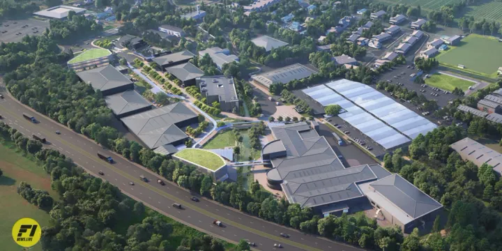 Mercedes Campus Renders