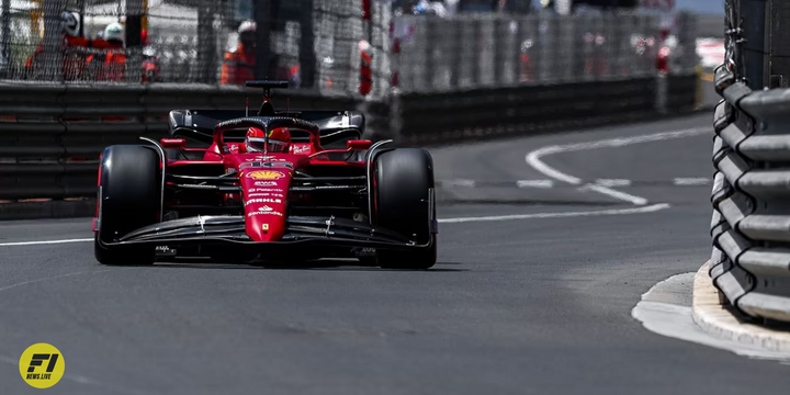 Charles Leclerc during the 2022 Monaco Grand Prix-Credit Ferrari 