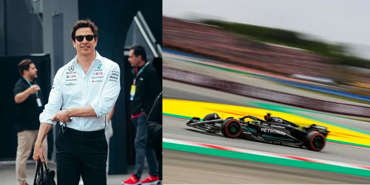 Toto Wolff at the 2023 Canadian Grand Prix-Credit: Mercedes 