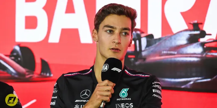 George Russell at the 2023 Bahrain Grand Prix