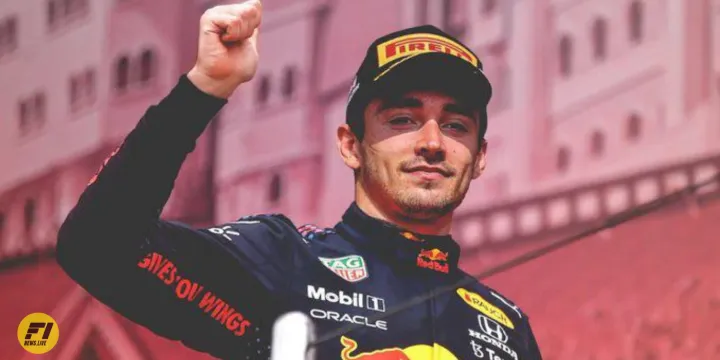 Charles Leclerc in a Red Bull suit-Credit: Reddit