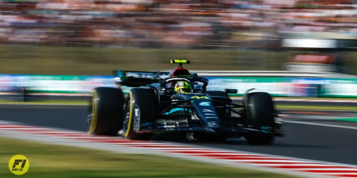 Lewis Hamilton at the 2023 Hungarian Grand Prix, Saturday - Jiri Krenek