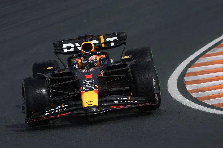 Max Verstappen during qualifying at the 2023 Dutch Grand Prix-Red Bull Content Pool