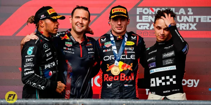 United States GP 2023 podium