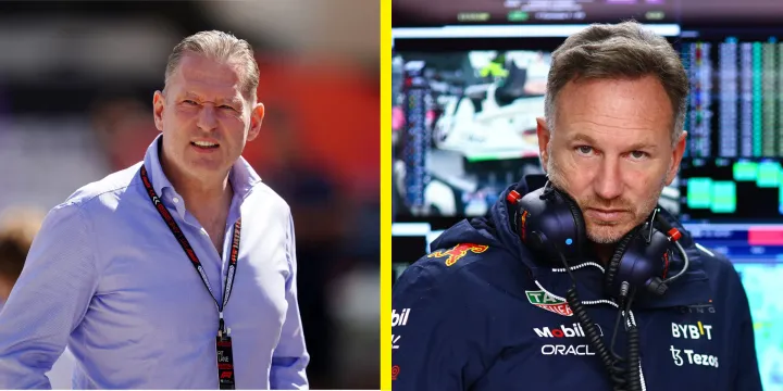 Jos Versttapen and Christian Horner