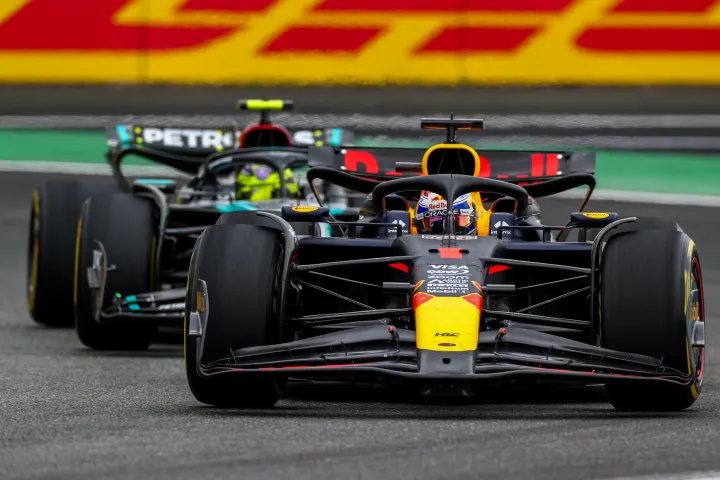 Max Verstappen and Lewis Hamilton-Red Bull Content Pool