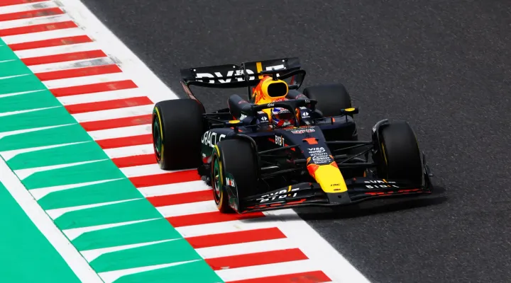 Max Verstappen secured pole position for the Japanese Grand Prix